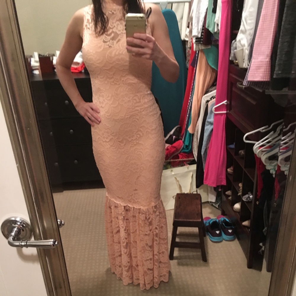 COPY - Crochet lace maxi dress